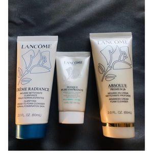 LANCOMÊ ABSOLUTE CREMÈ FOAM CLEANSER & MASK LOT